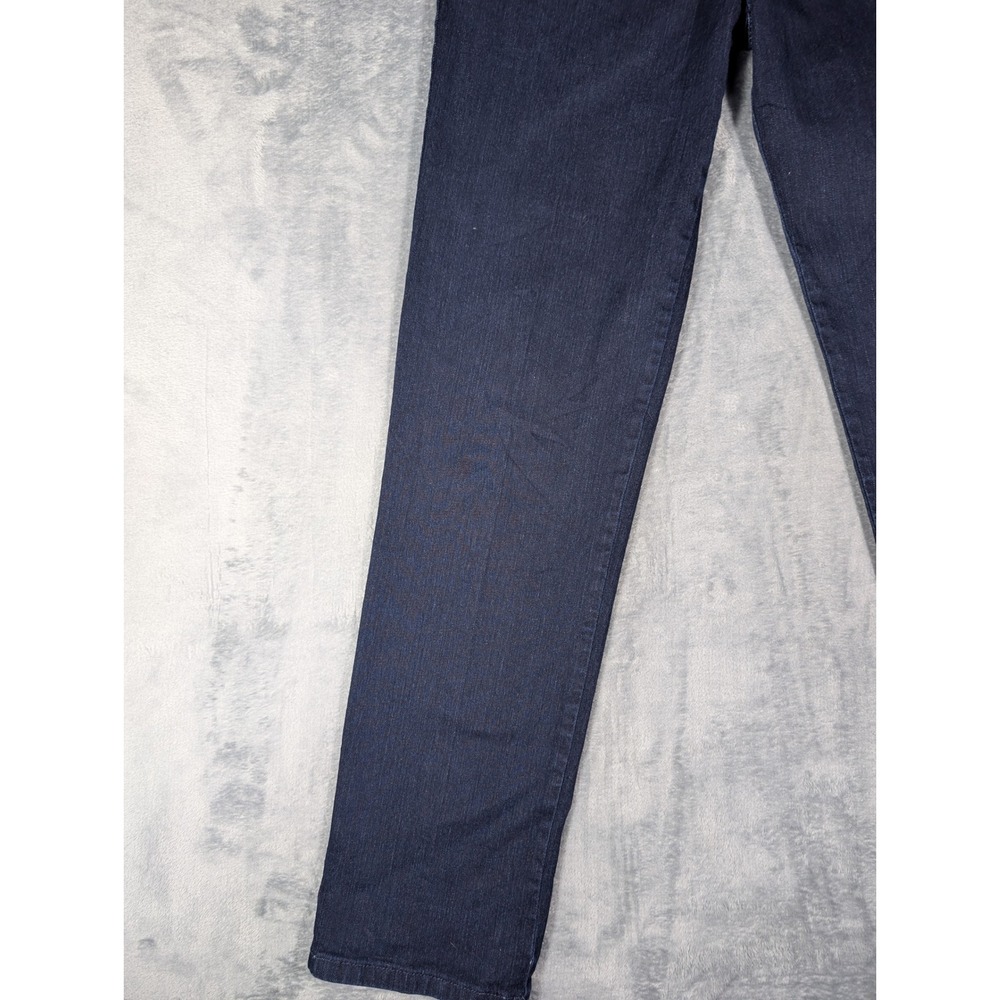 Gloria Vanderbilt Amanda High Rise Tapered Jeans Dark Wash Blue Womens Size 10L - Picture 7 of 13